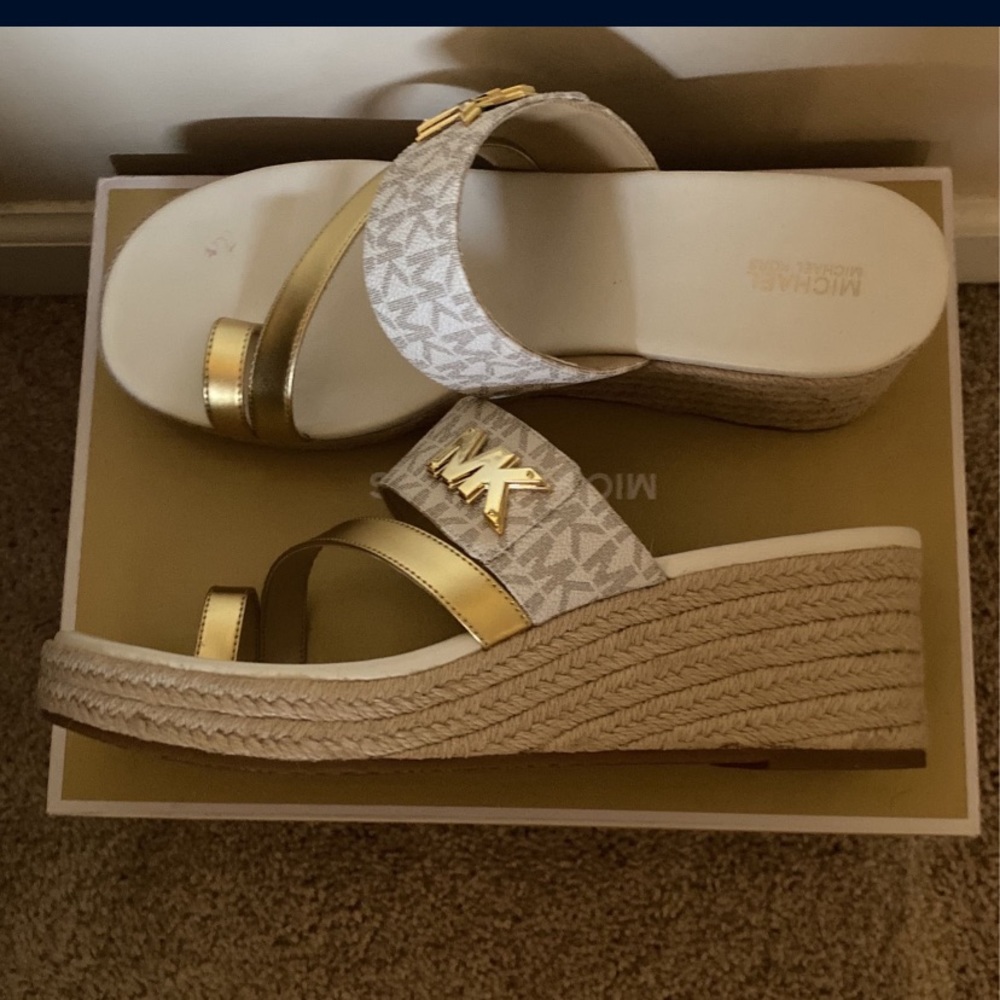 Michael Kors Sandals, size 10, never worn